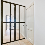 Double porte verrière