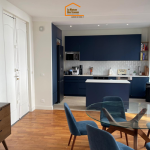 Rénovation d'une cuisine sur mesure avec îlot central à paris 17