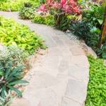 Les différents types d'allées de jardin