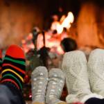 Le charme d'une cheminée à foyer ouvert