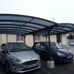 Carport aluminium double emplacement 