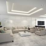 Faux plafond dans son salon