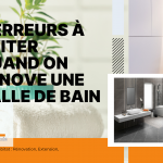 Évitez 5 erreurs clés pour une salle de bain réussie à Marmande. Conseils pros de Sandrine Ferin, votre courtier travaux.