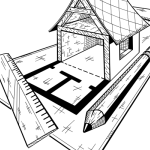 Plan construction garage Arras
