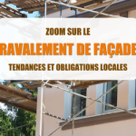 façade maison, rénovation extérieure, parement pierre, peinture façade, réglementation urbanisme, La Maison des Travaux Moûtiers, devis façade Moûtiers, courtier en travaux Moûtiers