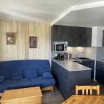 Belle cuisine ouverte dans ce studio situé en station