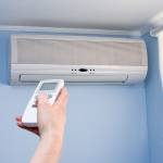 Diffuseur d'air d'une pompe à chaleur air-air en appartement - Nantes 44
