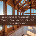 charpente traditionnelle bois massif
