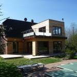 Terrasse avec garde-corps