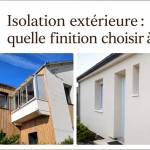 Quelle finition de façade choisir sur une isolation par l'extérieur - Pornic 44