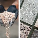Terrazzo de coquillages - divers mélanges -