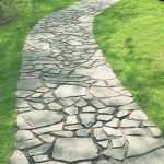 revetement pour une allee pietonne