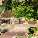 Une terrasse bien pensée et bien aménager pour profiter des beaux jours