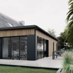 Idée d'extension en bois 