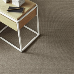 Moquette bouclée beige marron - Saint Maclou