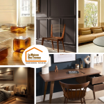 tendances déco 2026, mobilier sculptural 2026, effet glossy déco 2026, couleurs intérieures 2026, bois foncé mobilier déco, décoration intérieure Bassin Genevois, la maison des travaux annemasse