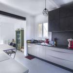 Rénovation de cuisine avec ouverture de mur porteur à Yerres