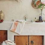 inspiration pour une salle de bain avec du tadelakt