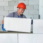 Pose de beton cellulaire
