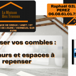 Dans les combles, une bonne isolation est la clé pour un confort optimal. Imaginez un espace où vous vous sentez bien, été comme hiver, loin du bruit et des variations de température.