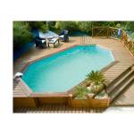 piscine semi enterrée