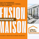 🏡 Extension de maison à Marmande avec La Maison Des Travaux, votre courtier expert pour un projet sur-mesure et conforme au PLU local.