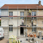Réalisation d'un ravalement de façade