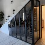 Modèle 1 cave à vin sous escalier