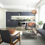 Espace salle à manger dans un salon