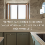 Rénovation de cuisine moderne et fonctionnelle dans une maison de vacances à Damgan, Morbihan