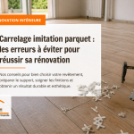 Le carrelage imitation parquet attire de plus en plus de propriétaires autour de Marmande, Agen ou Fumel. Et on comprend facilement pourquoi.