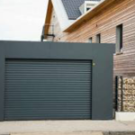 Photo d'une construction de garage