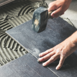 Pose de carrelage