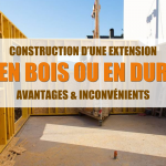 Avantages extension ossature bois, Inconvénients extension en dur, Coût extension ossature bois, Réglementation extension maison, Extension maison écologique