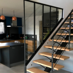 Verrière d'escalier - Jura