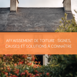 affaissement toiture maison morbihan