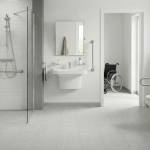 Exemple d'une salle de bain PMR