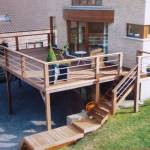 Terrasse sur pilotis Beaune