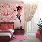 Autocollants muraux comme décoration d'intérieur