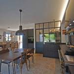 Verrière d'intérieur cuisine