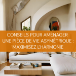 Conseils pour aménager une pièce de vie asymétrique : Maximisez l'harmonie