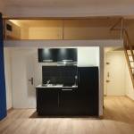 Studio avec mezzanine 