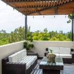 Création d'ombre sur une terrasse a Bayonne