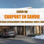 carport Savoie, création carport Albertville, installation carport Moûtiers, carport bois métal béton, abri voiture montagne, permis carport Savoie, la maison des travaux albertville moutiers, prix carport