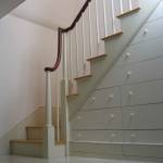 Tiroirs sous escalier