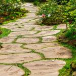 rénovation allée de jardin Blois (41) 