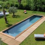 Piscine couloir de nage