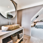 Chambre parentale combles Libourne