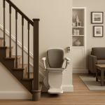 Pose d'un monte-escalier dans une maison - Montpellier Lattes 34