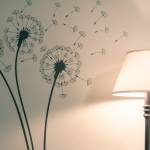 Des autocollants muraux pour rénover son intérieur.